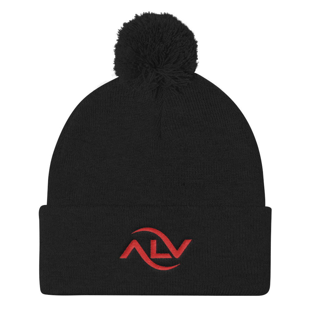 ALV Pom Pom Knit Cap